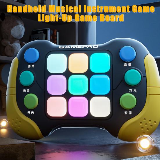 Fidget Toy Fast Push Music Game Toy Electronic Brain Memory Gamepad