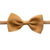 Solid Color Bow Hairpin & Ribbed Headband Set for Girls