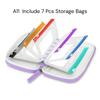 1 Set Writable Labels A8 Waterproof Pill Pouch Kit With 7/14 Color-Coded Pouches For Daily Medication Vitamins & Supplements