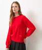 Nyuluki Cozy Round Knit Pullover_Red