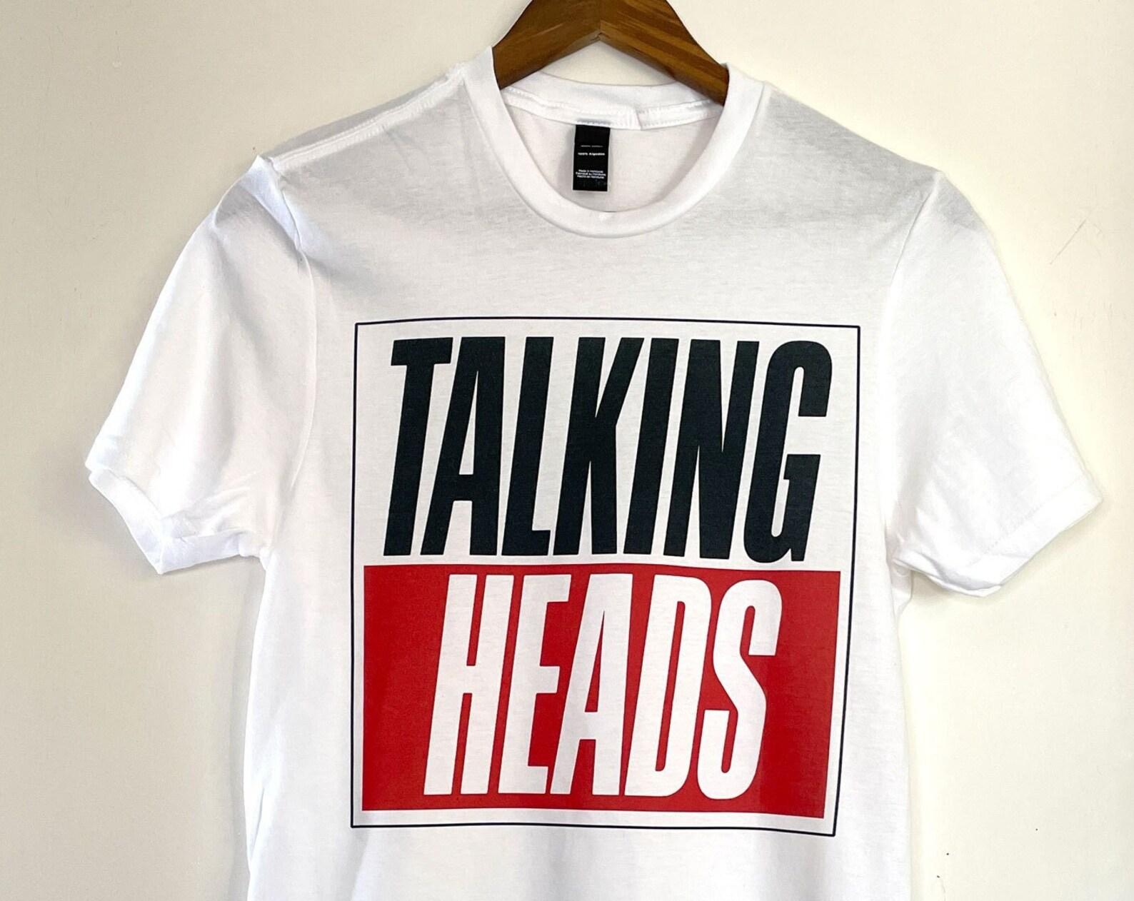 Talking Heads T-shirt - vintage retro indie 80s - art rock - talking heads music shirt S
