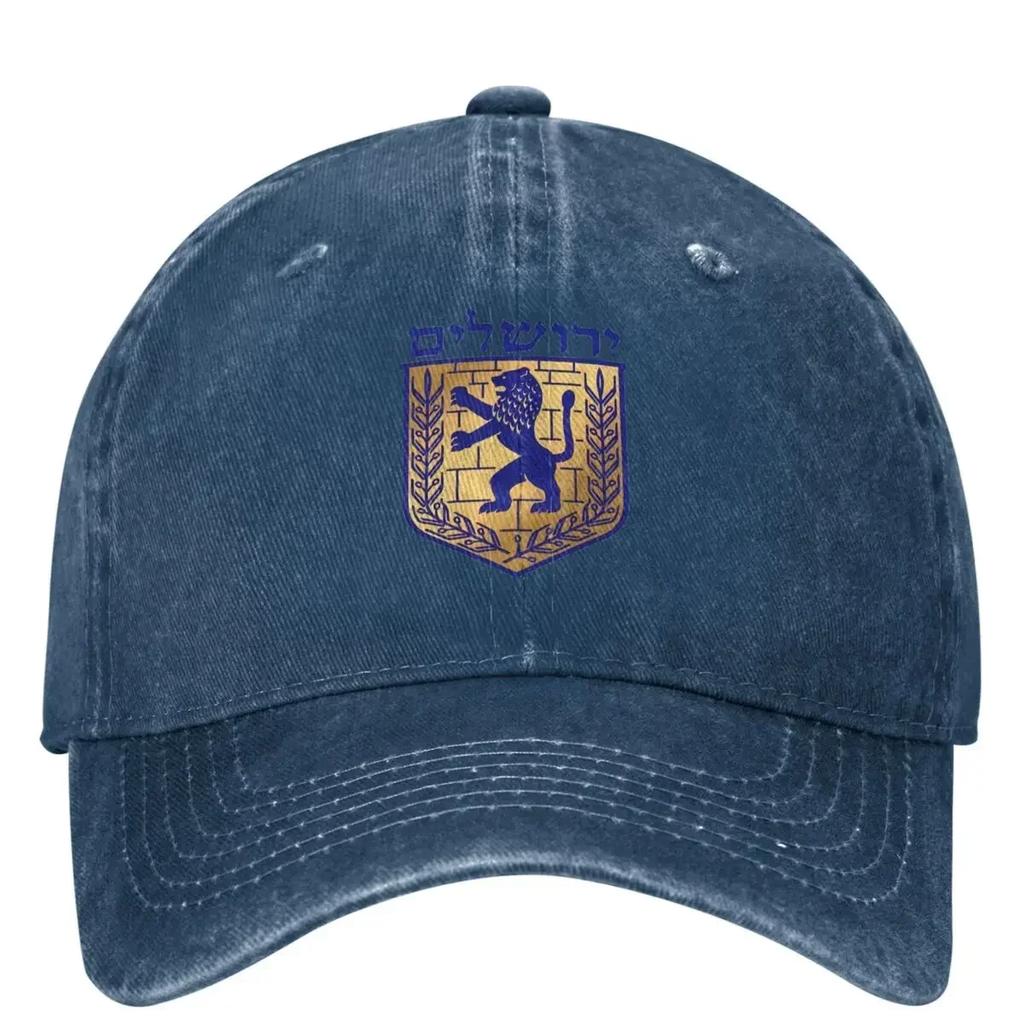 Jerusalem Stadsemblem Baseballkeps y2k Coola Dam Herr Hip Hop Mössor Solskydd Utomhus Sol Baseballkepsar Gåva