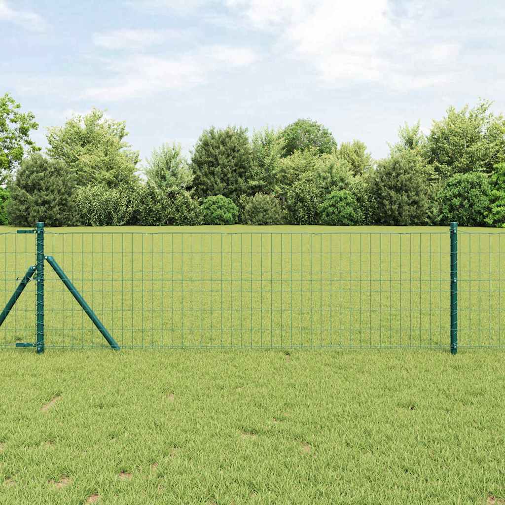 Euro Fence Green 0.4 X 10 M PVC Coated Iron