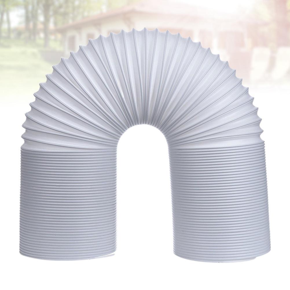 2M Extra Long Universal Air Conditioner Exhaust Hose 130Mm Telescopic Home Hotel Portable Duct High Flexibility No Air Leakage
