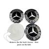 Hot Car Sticker 56mm Car Wheel Center Hub Emblem Sticker for Mercedes Benz W203 W204 W205 W209 W210 W211 W212 W176 W166 W163 W22