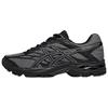 New Gel Flux 4 Abrasion Resistant Breathable Rebound Low Top Running Shoes Men's Gray Black 1011A614-032