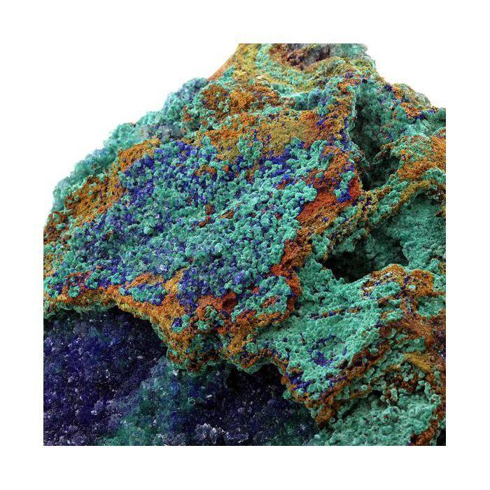 Pierres et Minéraux. Azurite, Malachite. 1678.5 ct. Lavrion, Attica, Grece.