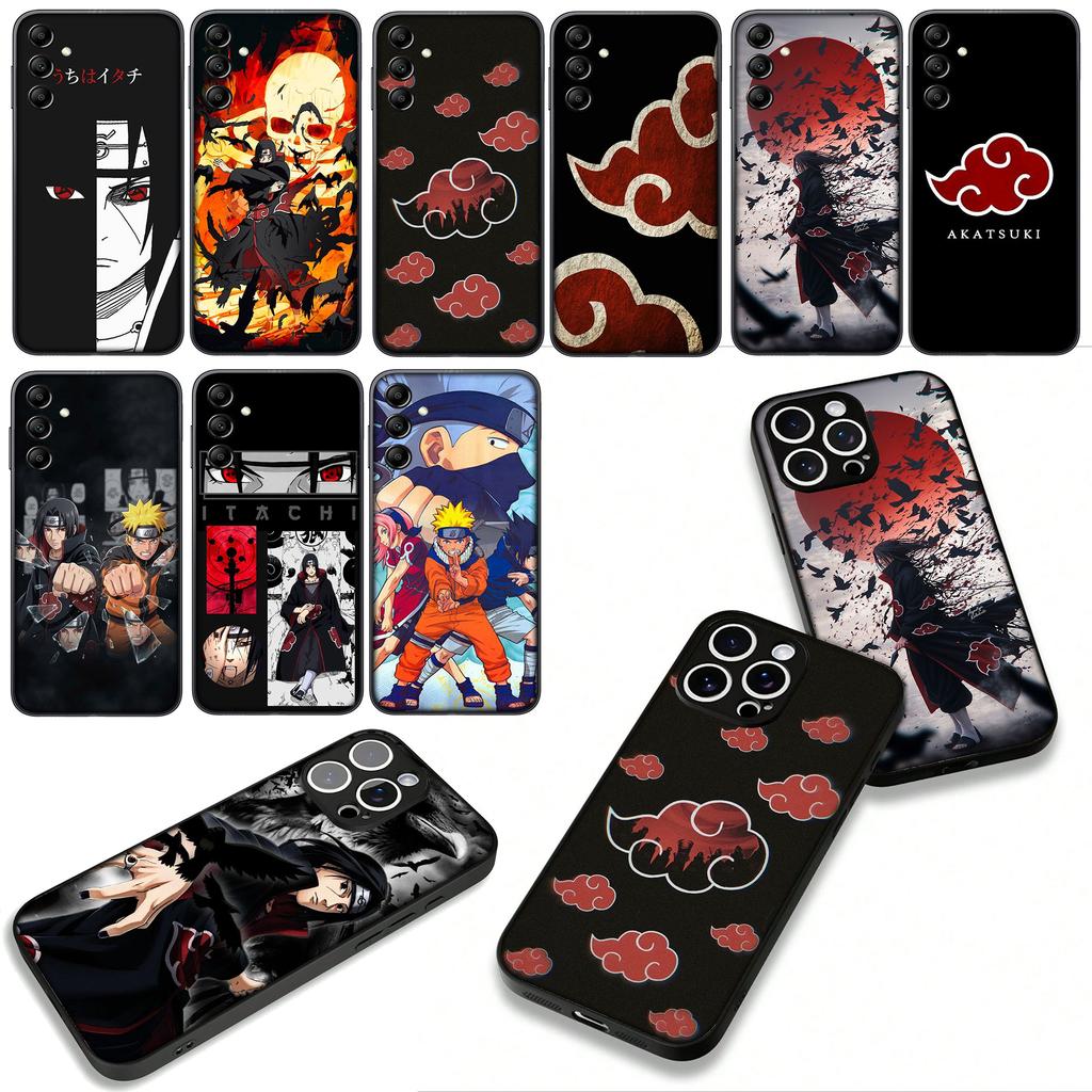 Anime Uchiha Itachi Akatsuki Naruto Phone Cover Case for OPPO A54 A40 A60 A80 A18 A16 A17 A38 A78 A79 A57 A55 A96 A15 A12 Casing