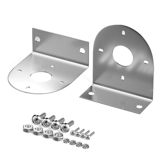 2 шт. Светодиодная подставка для арбуза, монтажные кронштейны, держатель L-образной формы из нержавеющей стали 304 для легкой установки на грузовики, фургоны, дома на колесах, внедорожники 2pcs