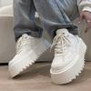 Fashion Men's Shoes Spring Autumn New Men Thick Soled Casual Sneakers High Quality Comfortable Soft Board Shoes Versatile Zapatos Hombre