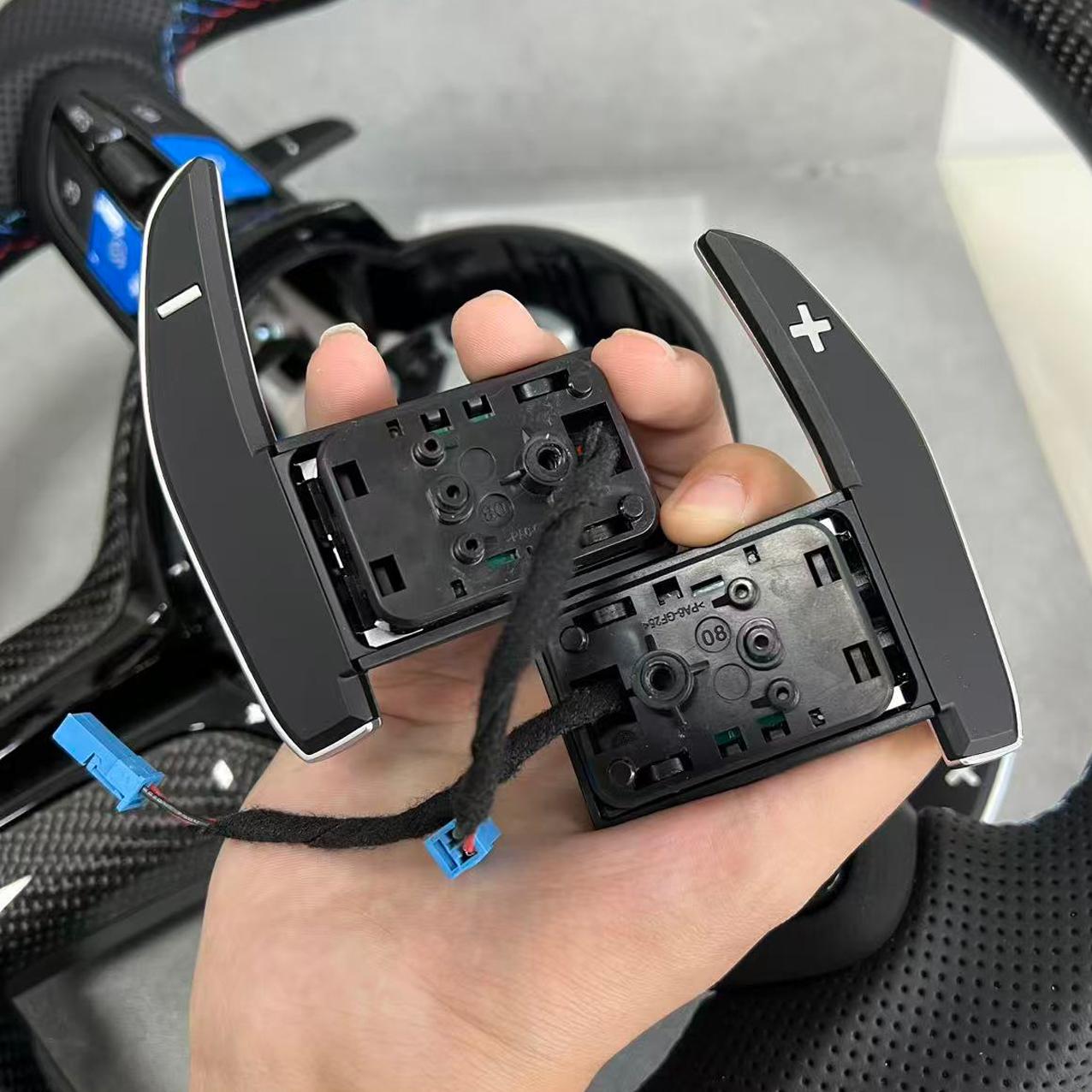 

Suitable for BMW F10 F20 F30 E70 E90 F32, 3 Series, 5 Series universal shift paddles, steering wheel accessories, automotive par 3-3-series