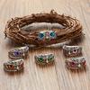 Charm Vintage Leuke Eenvoudige Uil Oog Ring Zilverkleur Verloving Trouwringen Sieraden Cadeaus voor Mannen en Vrouwen