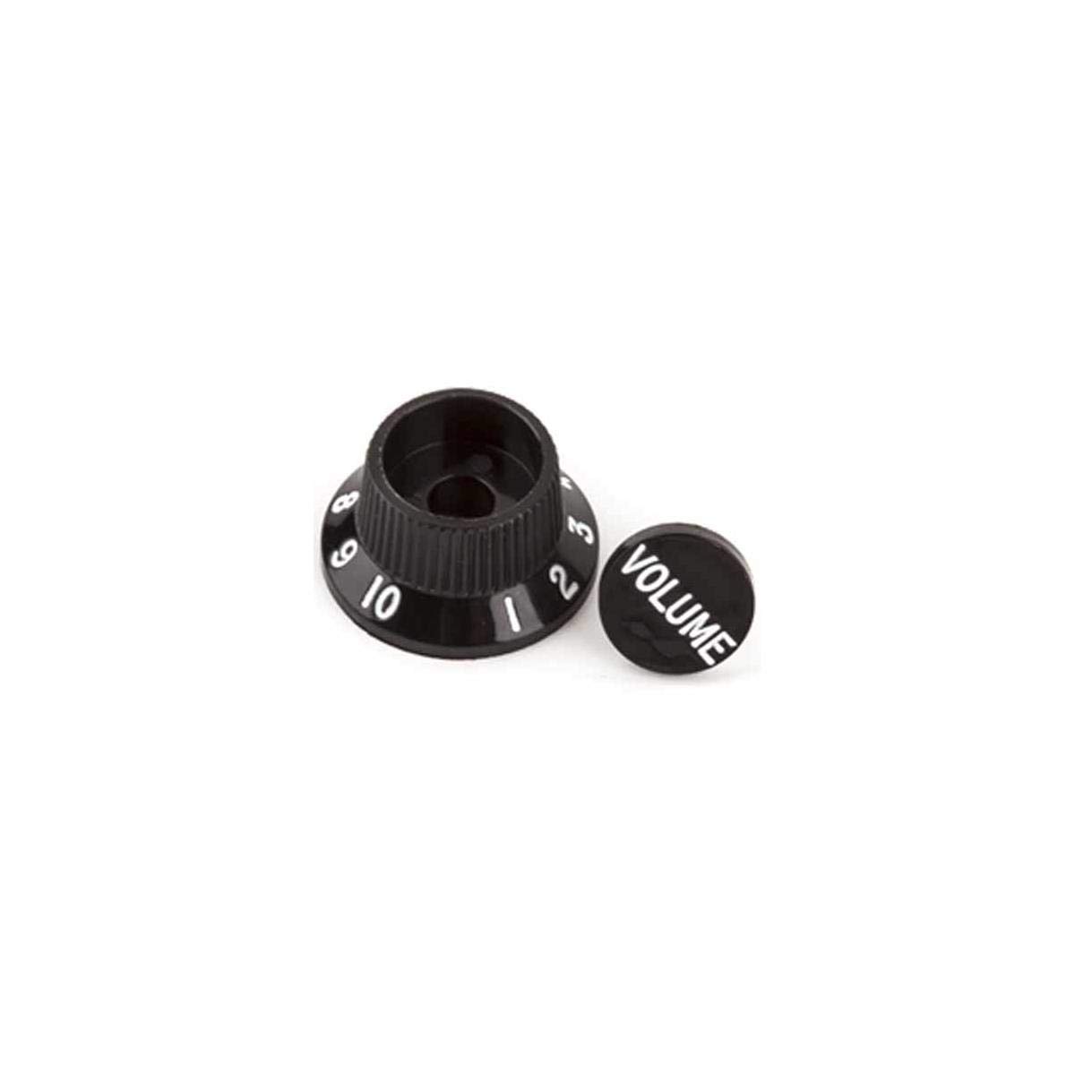 

Fender Parts Switch Black Stratocaster® S-1™ Knob/Cap Assembly, чёрный