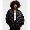 Reversible Oversized 600 Down Fill Bomber Jacket Black
