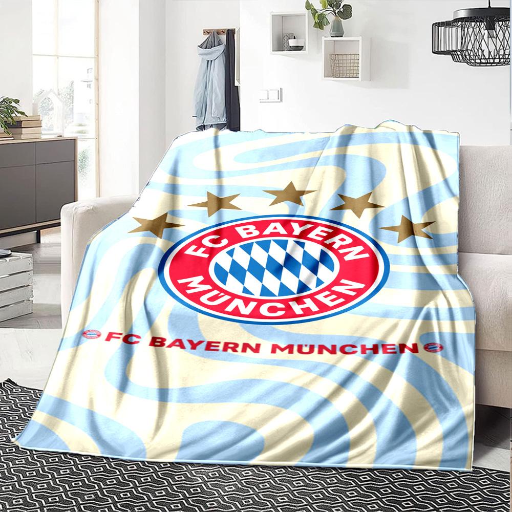 Bayern München Roem Deken Comfortabel Perfect voor Beddengoed Bed Zeezijde Vier Seizoenen Multifunctioneel Moderne Stijl