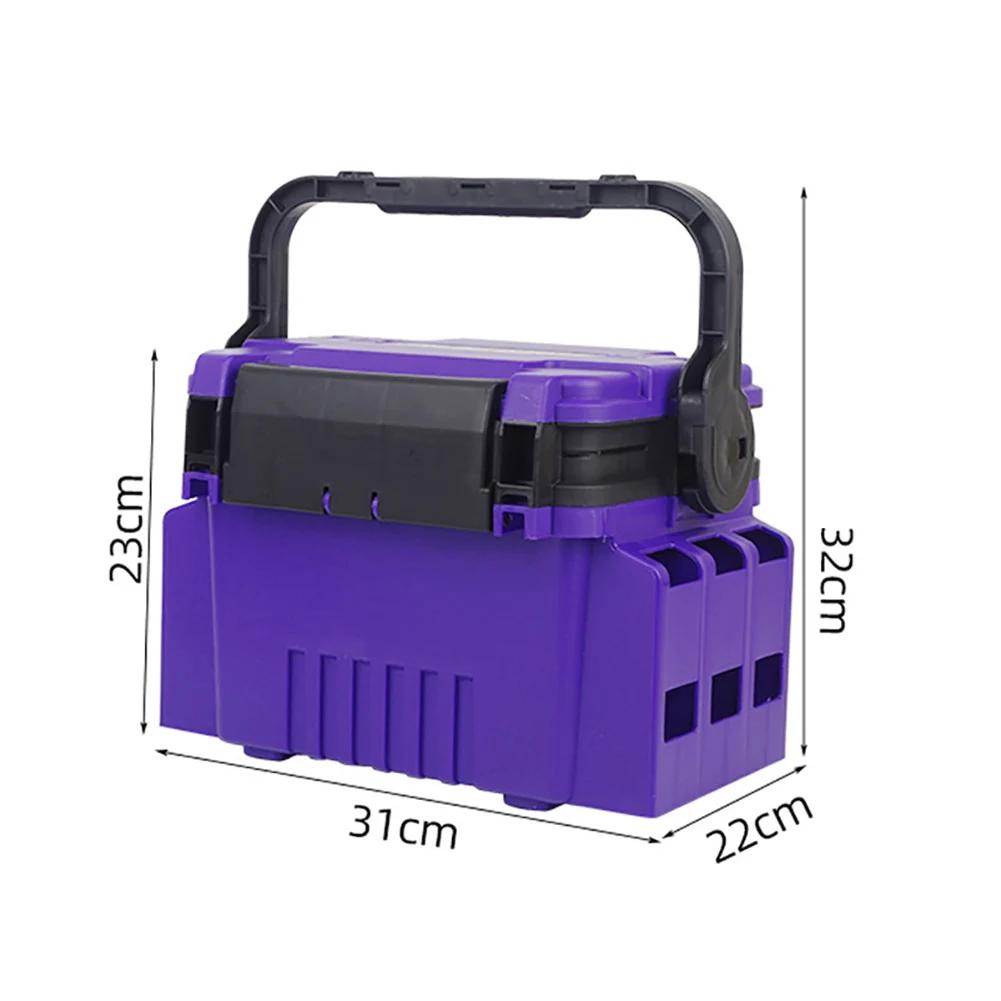 Thicken Fishing Tackle Box Large Capacity Portable Fishing Lures Hook Box Fishing Hook Stop Beads Storage Box Fishing Accessorie