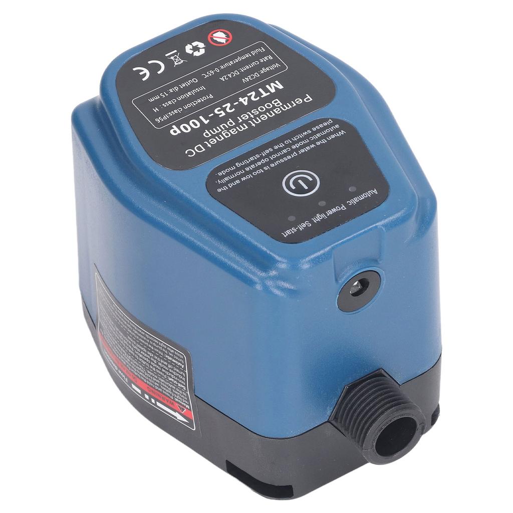 Wasserpumpen-Druckerhöher 100W 24V 25L IP56 Intelligente Sensorik Automatische Duschdruckerhöherpumpe 100-240V EU-Stecker