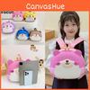 Cartoon Stylish Kindergarten Backpack Soft And Durable Pvc Material For Kids