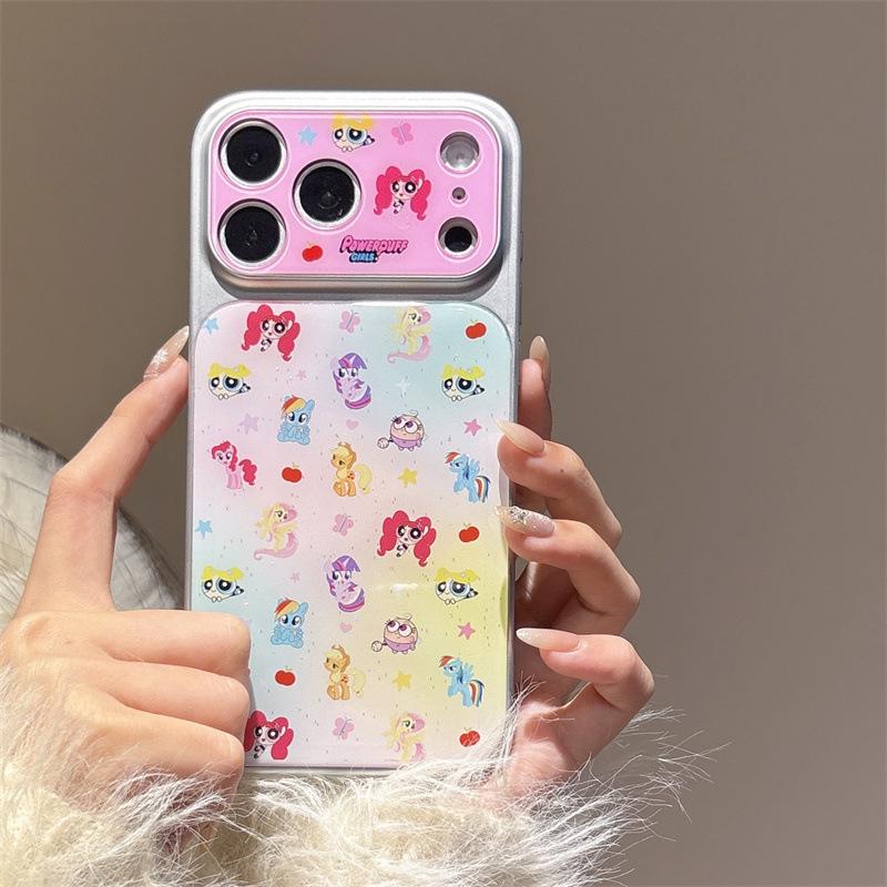 

Drop-Proof Resin Phone Case for iPhone 15/14/17/16 PROMAX - Small Female Police Officer Design iPhone 17