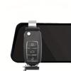 1pc Adjustable Car Sun Visor Clip Holder Universal Remote Control and Key Clip Fits 47-70mm Visor Width, for Garage Organization Clip Holder