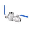 304 Stainless Steel Two-Piece Internal Thread Ball Valve (Sizes: 4 Points, 6 Points, 1 Inch, DN25)
