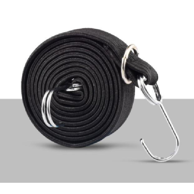 Electric Bike Tying Rope Elastics Rubber Luggage Cord Hooks Bikes Tie Bicycle Luggage Roof Rack Strap Fixed Bicycle
