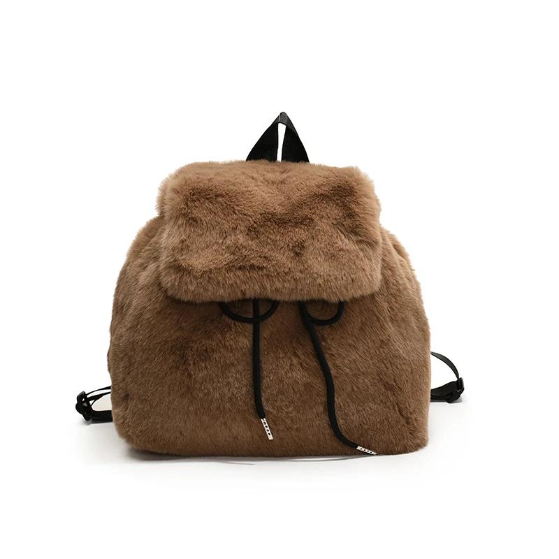 Retro Leopard Print Women's Bag  Simple and Elegant Shoulder Bag  Korean High-end Version  Small Backpack  New Style