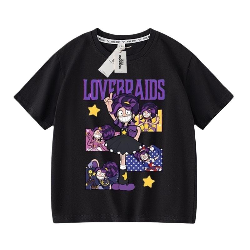 Kids Girls Lily Lovebraids Printed Short Sleeves T-Shirt Top
