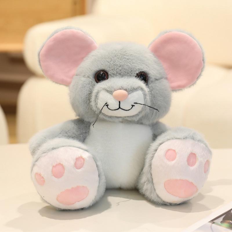 Cute Cute Little Animal Panda Cat Doll Plush Toy Elephant Rabbit Doll Children Soothing Doll