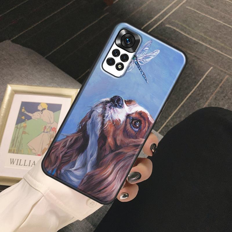 Cavalier King Charles Spaniel Dog Funda For Xiaomi Redmi Note 14 Pro 9 10 11 12 13 Pro 10S 11S 12S Redmi 13C 10C 12C 14C Case