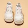 Thicksoled Inner Height Increase Cm Highend Silver Little White Shoes Women's Spring New Small Casual Sports Shoes