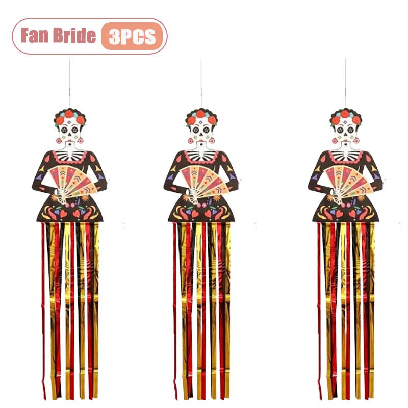 1-20PCS Halloween Pumpkin Bat Hanging Garland Party Decor for Bar Mall Scene Setup Background Wall Atmosphere Props