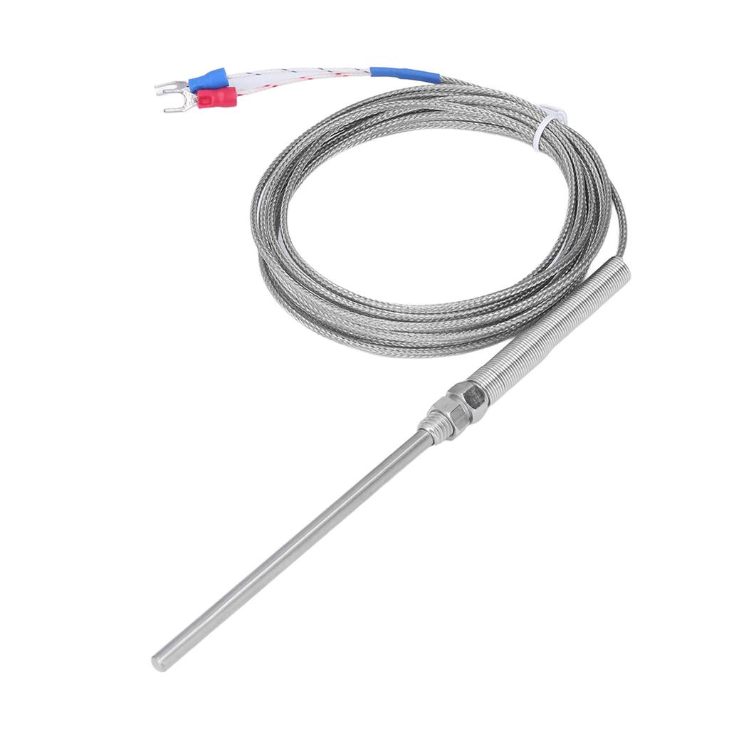 BERM Thermoelement Typ K Temperatursensor 100 mm Sonde 0-400 ℃ Zubehör für Messungen