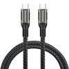 Smarmonee 100W Cable Type C To USB Fast Data Compatible with Multiple PQ066 USB-C & USB-C [0.2m/0.5m/1m/1.5m/2m/3m] 3.2 Cable, 20Gbps, 4K@60Hz, 5A,