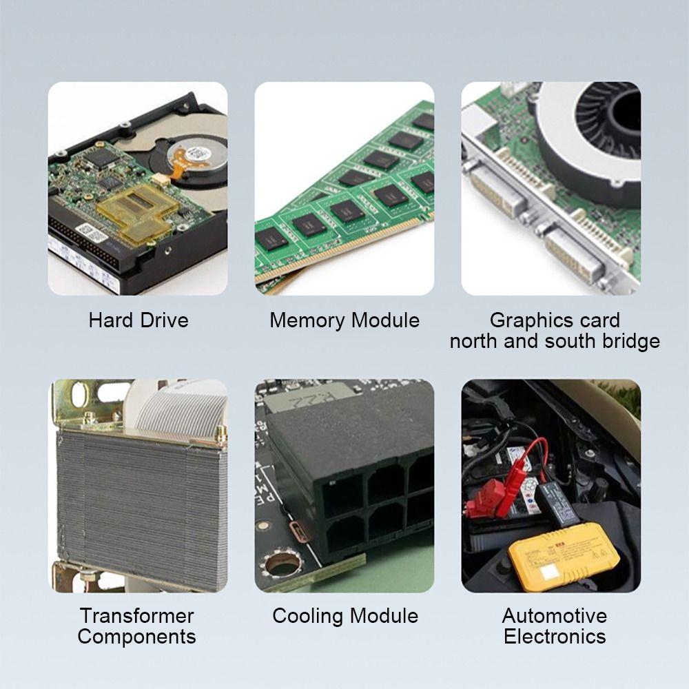 1Pcs New 0.5mm Thickness Silicone Pad Heatsink 100x100x0.5mm Blue Thermal Pad Non-Conductive Cooling Pad for Laptop CPU GPU