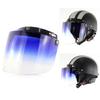 3-Snap visors Len Shield for Motorbike Helmet Flip Up Down Open Face Anti Glaring