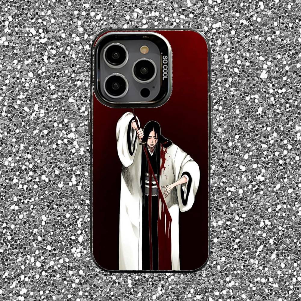 Retsu Unohana B-Bleachs Phone Case For iPhone 16,15,14,13,12,11,Pro,XS,Max,Plus,Mini,SE Black Candy Matte Shockproof Cover