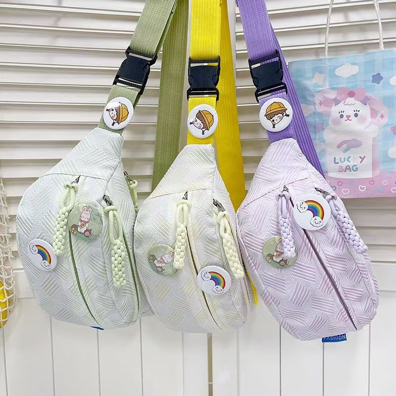 Leisure Fashionable Waist Bag Women Small Fresh Chest Bag Outdoor Sports Running Crossbody Bag Portable Travel Large Capacity Shoulder Bag Armpit Bag