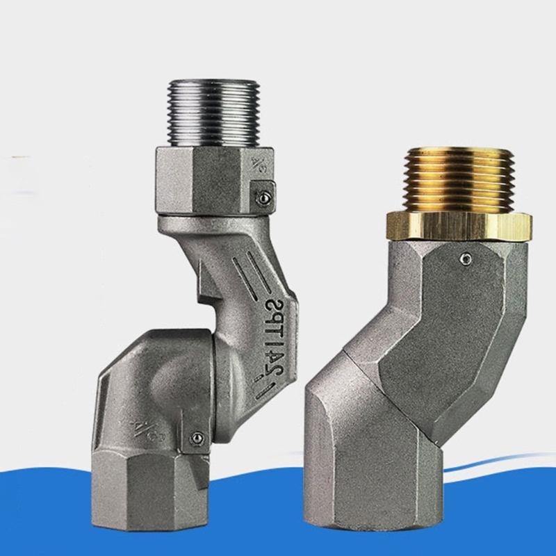 1inch Fuels Hose Swivels Multi Plane 360 Rotating Connectors for Fuels Transfer Pump Fuels Nozzle and Transfer Hose