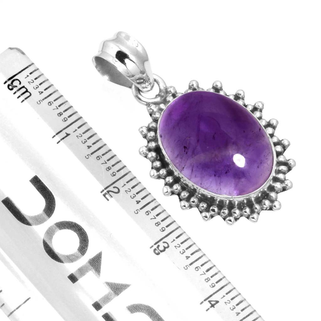 925 Sterling Silver Pendant Women Gemstone Handmade Jewelry Easter Gift Amber Amethyst Black Onyx Carnelian Garnet Quartz Green Onyx Gold Stone