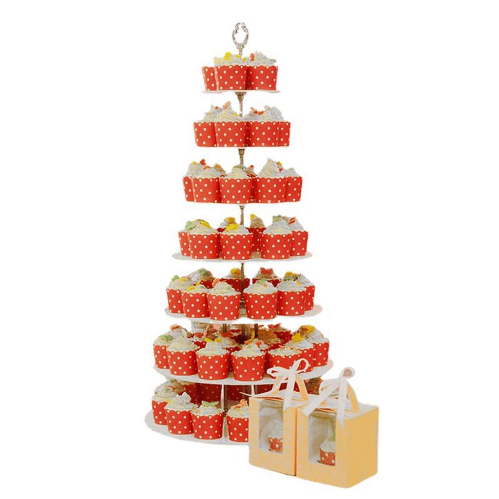 Cupcake Stand Dessert Display Serving Platter Fruit Plate Decorative Tray for