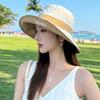 Wide Brims Summer Bucket Hat With Sun Protections Lightweight Polyester Hat For Beach Cycling Travel Outdoor Activities
