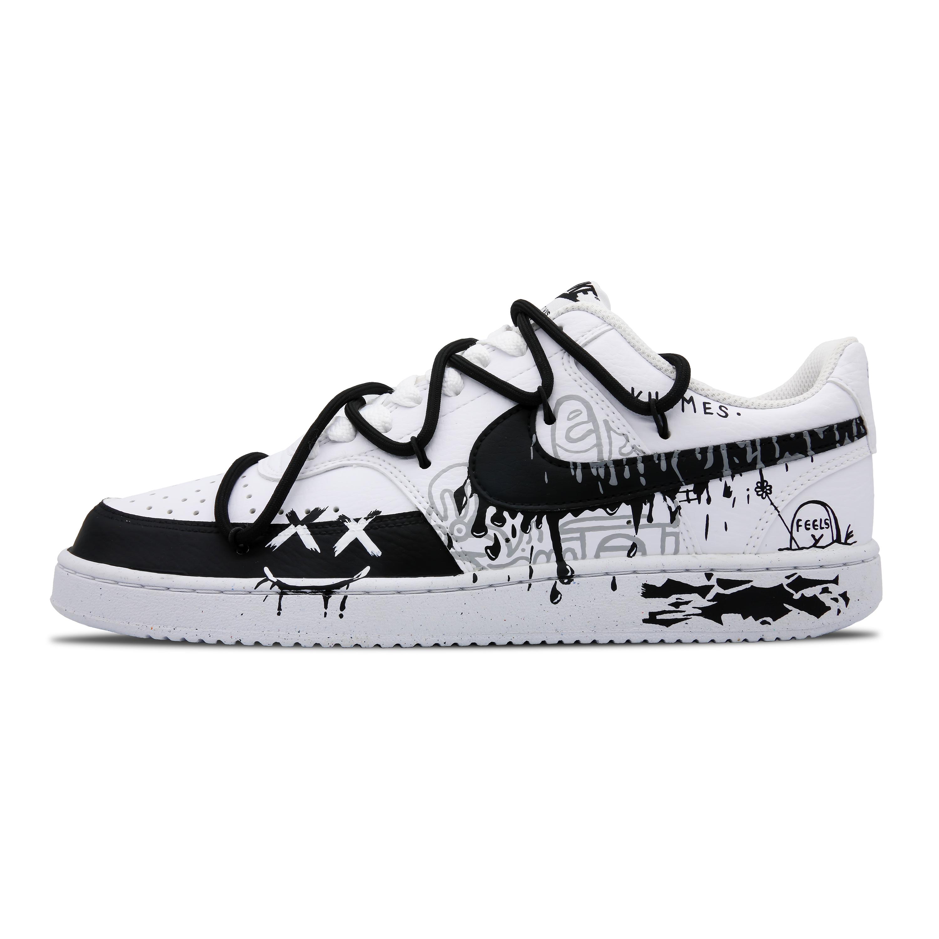 

Nike Court Vision 1 Leather Slip Resistant Cushioning Abrasion Resistant Lightweight DH2987-101(Team60-) 44