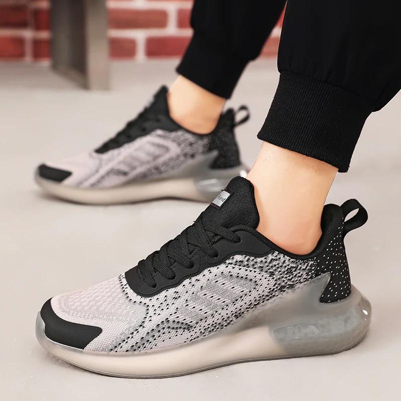 Fashion Outdoor Men's Sneakers Breathable Mesh Summer Sports Shoes 2025 Fashion Casual Sneakers Running Shoes New Men's Summer Sneakers