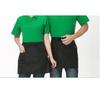 Half-length Short Waist Apron with Pockets Catering Chefs Bar Waiters Uniform