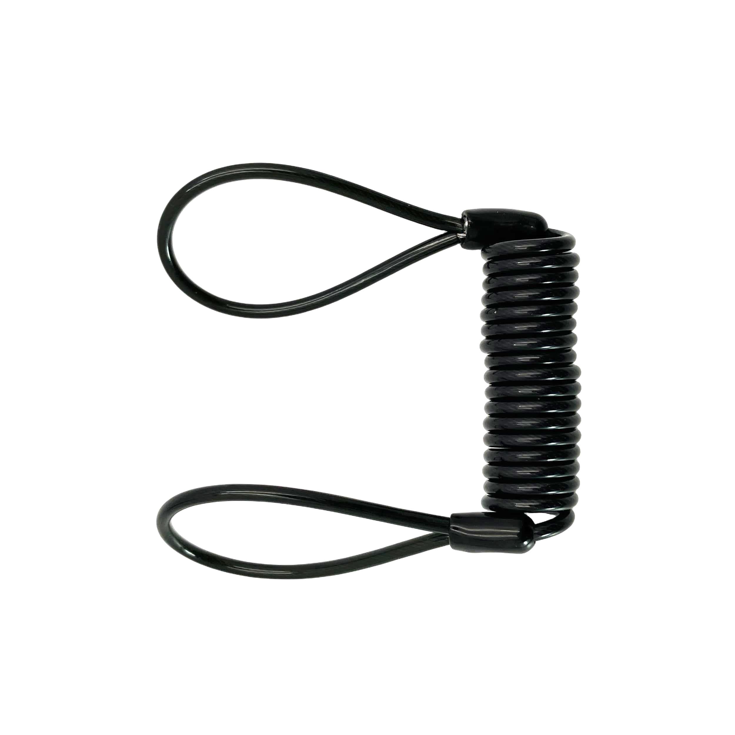 

Multiple Remind Wire Spiral Curl Disc Helmet Made by Black [Convenient - Functions] Cable, Cable, Cable, Spring, Cord, Lock, Lock, Motorcycle, чёрный