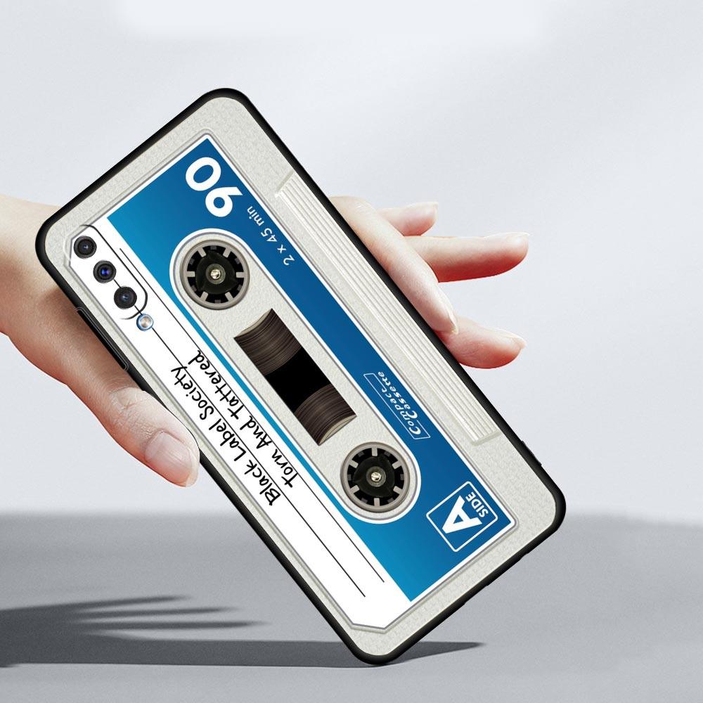Vintage Cassette Tape Phone Case For Samsung Galaxy A56 A36 A26 A34 A17 A16 A06 A14 A12 A54 A72 A24 A22 5G A52 A50 A40 A32 Cover