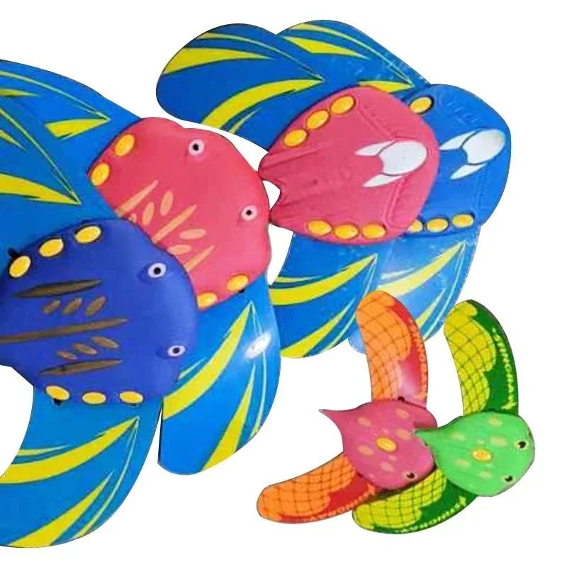 Fashnics Hydrodynamic Manta Rays Press Forward Children's Baby Beach Pool Water Splashing Play With Water Model Fish Toys