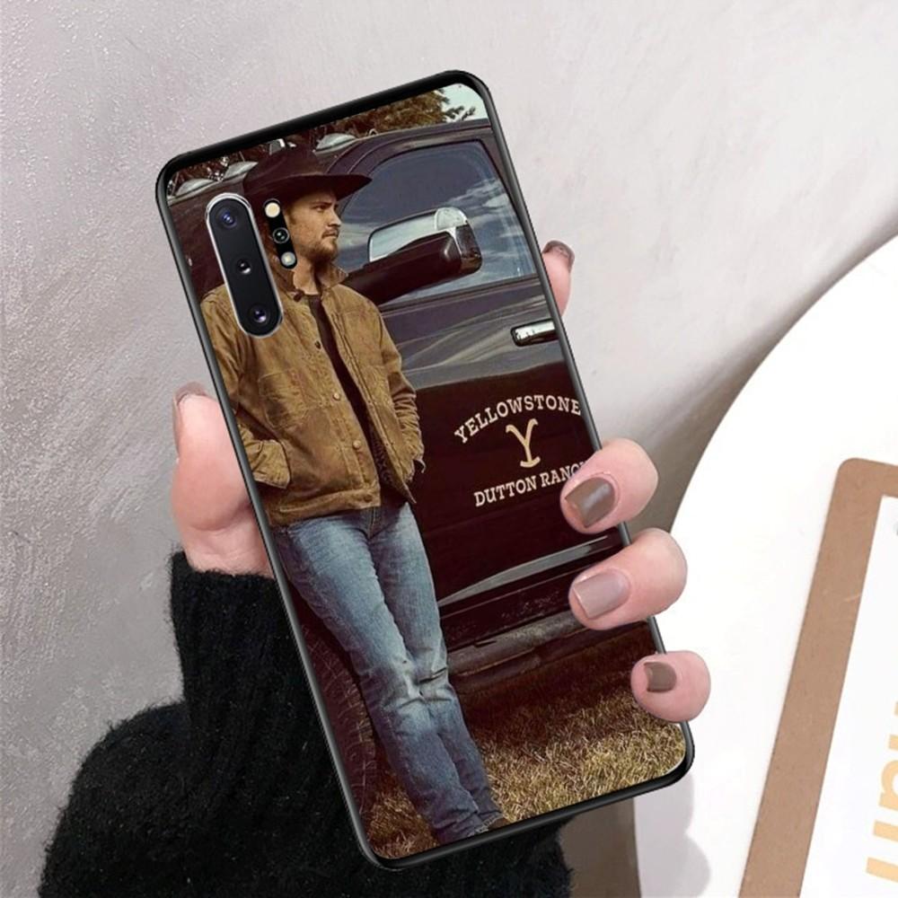 

American TV Series Yellowstone Phone Case For Samsung Note 8 9 10 20 Pro Plus Lite M 10 11 20 30 21 31 51 A 21 22 42 02 03 Samsung Note20 Ultra