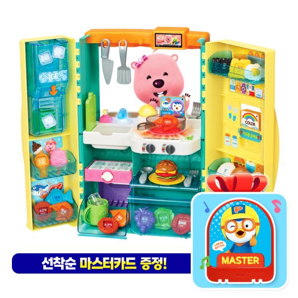 

Pororo Chatting Refrigerator + Master Card, корейские игрушки